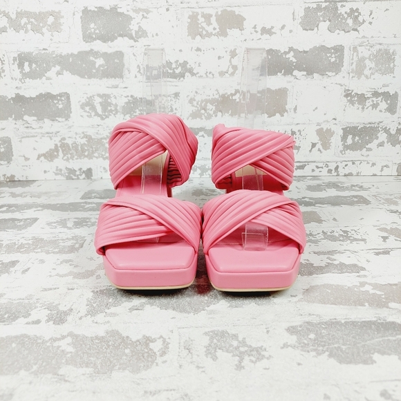 NEW Dolce Vita Women's Emeley Pink Slip-On Double Band Dress Sandals W200 - Picture 7 of 12